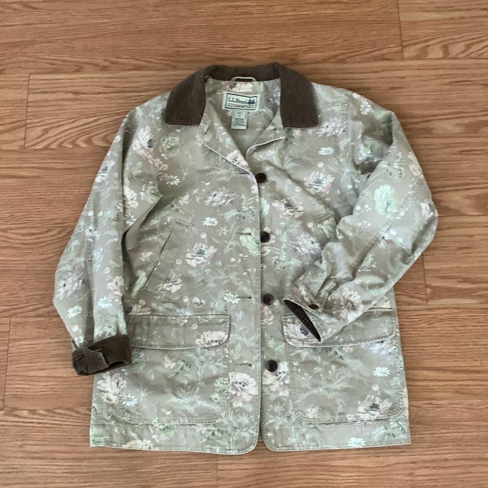 LLbean vintage chore jacket size small
